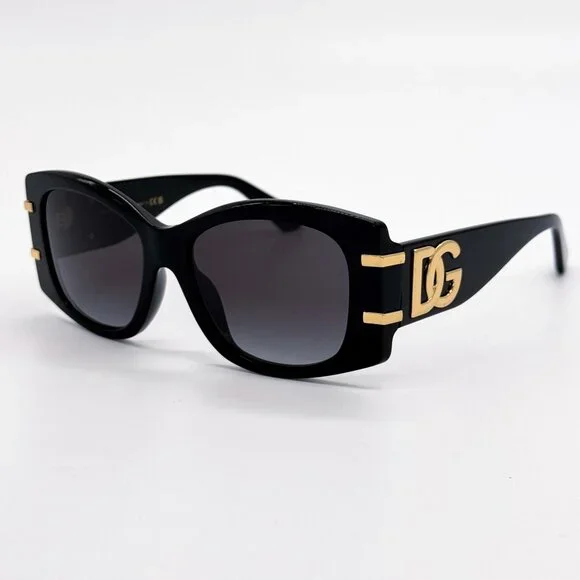 NEW DG4501 501/8G DOLCE&GABBANA GOLD SHIELD SUNGLASSES DG4501 - Picture 3 of 10